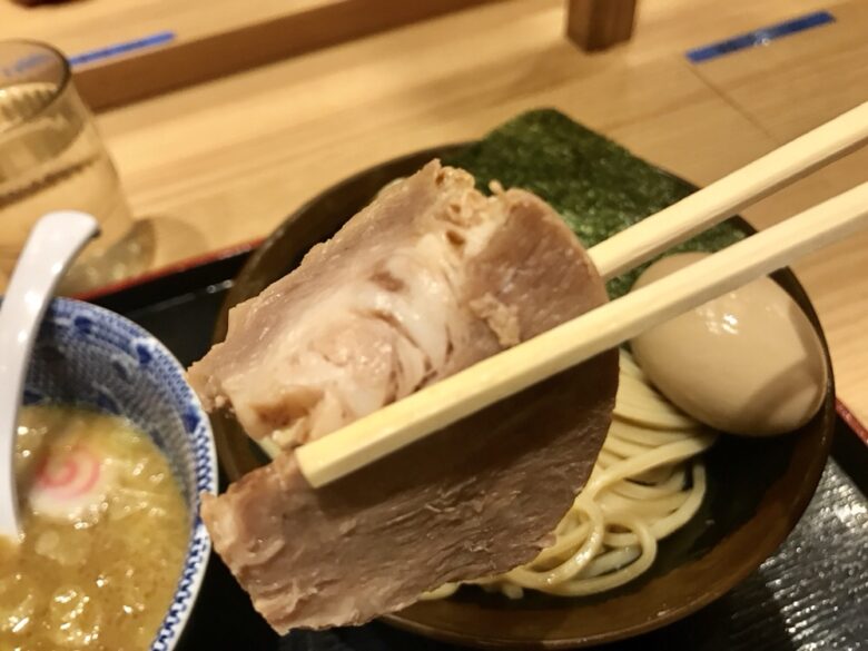 舎鈴 しゃりん(海浜幕張/味玉つけめん中盛り/830円) 東京リーマンライフ｜東京で働くサラリーマンによる